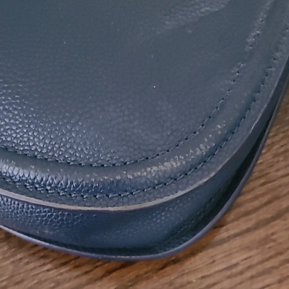 Kate Spade Navy Leather "Orchard Street - Small Hemsley" Crossbody Bag - Picture 11 of 16